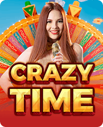 Crazy Time live game show on P77APP